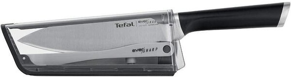 Кухненски нож Tefal Ever Sharp K2569004 16.5 см, Стойка с технологията Dual Pivot, Заключваща система