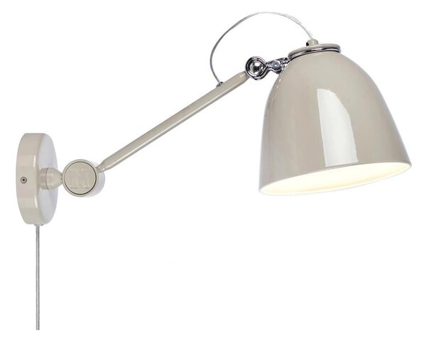 Markslöjd 108964 - Стенна лампа TILT 1xE27/60W/230V сива