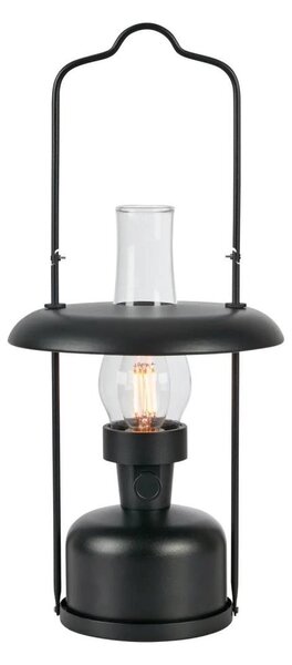 Markslöjd 108893-LED Димируема зареждаема лампа FANOS LED/2,5W/3,7V 4000 mAh IP44 черна