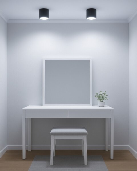 LED точково осветително тяло LED/10W/230V 3000/4000/6400K Ø 12 см черно