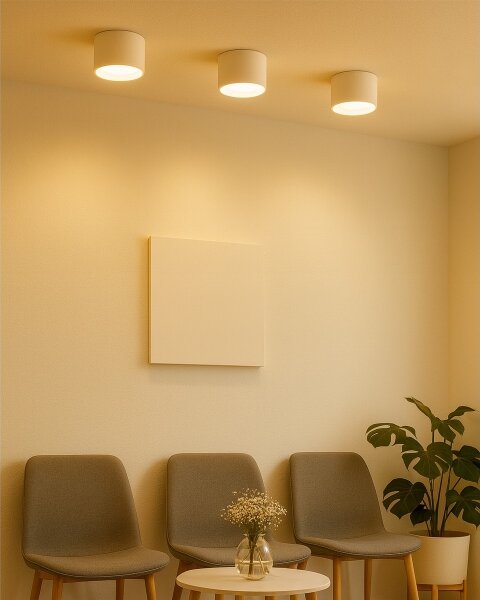 LED точково осветително тяло LED/10W/230V 3000/4000/6400K Ø 12 см бяло