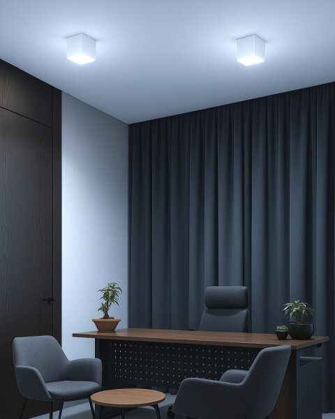 LED точково осветително тяло LED/5W/230V 3000/4000/6400K 7,5x7,5 cm бяло