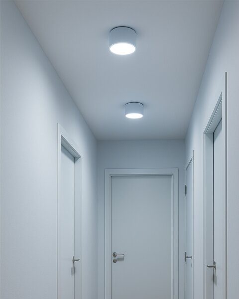 LED точково осветително тяло LED/10W/230V 3000/4000/6400K Ø 12 см бяло