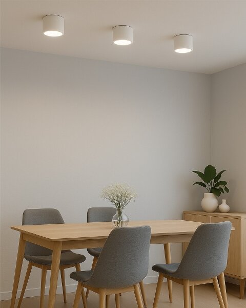 LED точково осветително тяло LED/10W/230V 3000/4000/6400K Ø 12 см бяло
