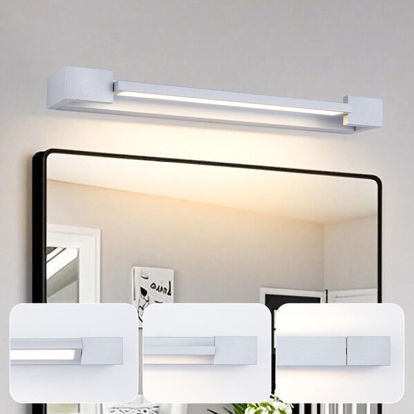 Brilagi-LED Огледало за баня AQUA LINE LED/12W/230V 45 см IP44 матов хром