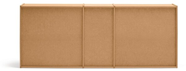 Скрин в естествен цвят 197x80x40 cm Wally – Teulat