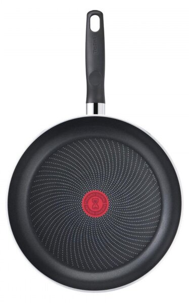 Тиган Tefal Start Easy C2690721, 30 см, Титаниево покритие, Thermo-signal, Thermo-Fusion, Индукция, Черен