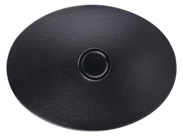 Чугунена тенджера Tefal E2125455 Jamie Oliver, 5.1 л, 45 см, Овална форма, До 250C, Емайлирана, Индукция, Черен