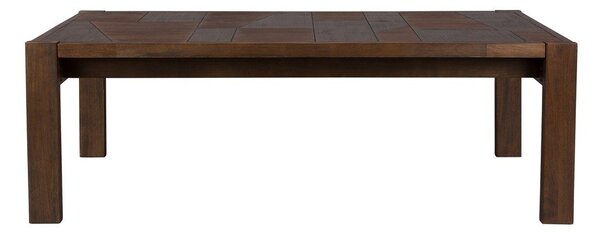 Масичка за кафе от масивна дървесина в тъмно естествен цвят 60x120 cm Bruneau – Dutchbone