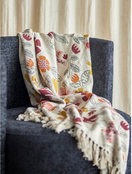Одеяло със смес от памук 130x160 cm Vivielle – Bloomingville