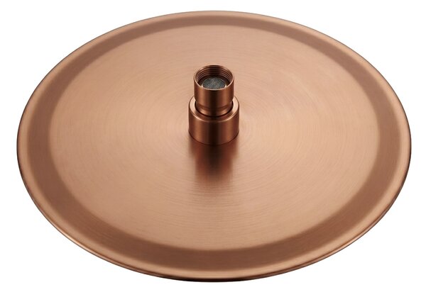 Кръгла душ глава REA JS-P014BRG 25cm Brush Copper
