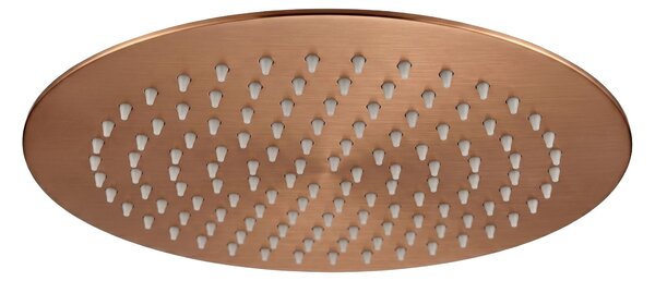 Кръгла душ глава REA JS-P014BRG 25cm Brush Copper