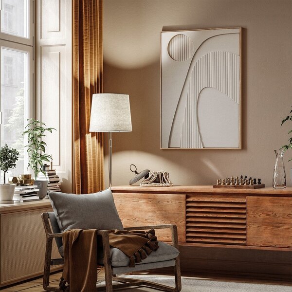 Печатна картина с включена рамка/акустична 62x92 cm Arch – Styler