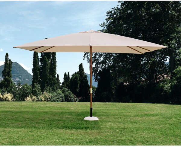 Бежов чадър 300x400 cm Syros – Bizzotto