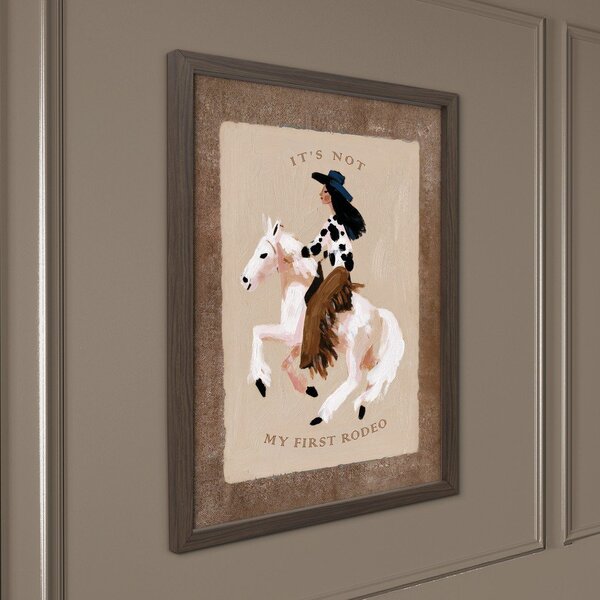 Печатна картина с включена рамка 30x40 cm Rodeo – Styler