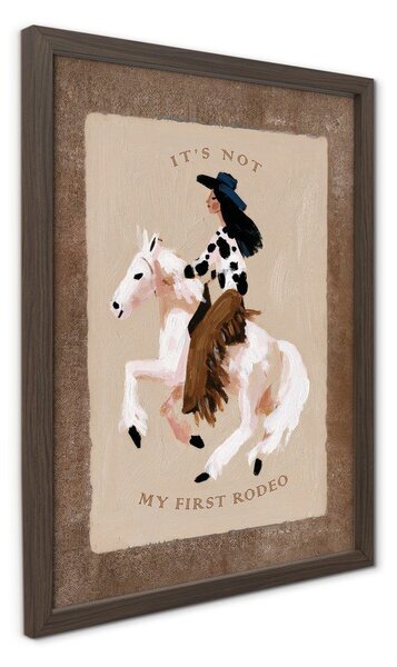Печатна картина с включена рамка 30x40 cm Rodeo – Styler