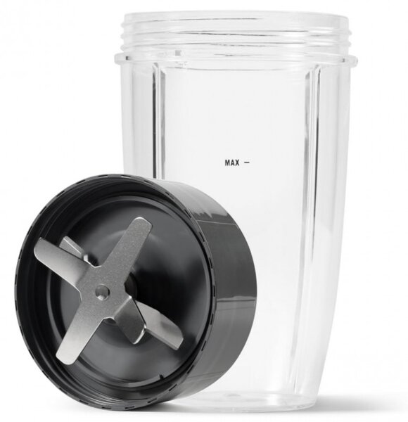 Блендер Nutribullet NB606B, 600W, 500/700 мл, 20000 об/мин, Разбиване на лед, Без BPA, Черен