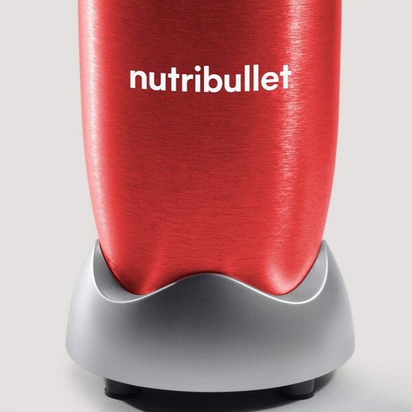 Блендер Nutribullet NB907R, 900W, 950 мл, Разбиване на лед, Импулс, Без BPA, Червен