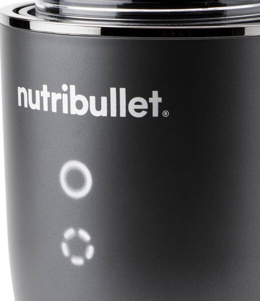 Блендер Nutribullet NB1206DGCC, 1200W, 900 мл, 1 скорост + Pulse, Сензорни бутони, Без BPA, Тъмносив/сребрист