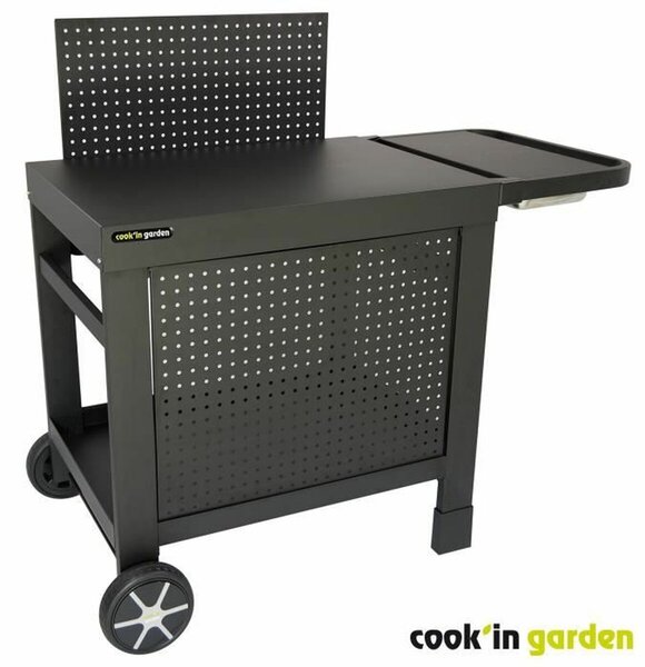 Градинска Количка Cook'in Garden Reva 110 Premium Черен Стомана 108 x 55 cm Градина