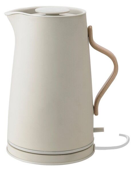 Бежова електрическа кана от неръждаема стомана 1,2 l Emma – Stelton