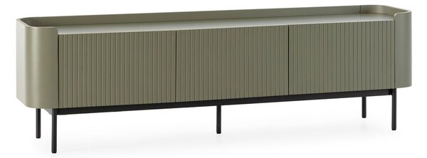 Зелена маса за телевизор 180x55x40 cm Willa – MOME