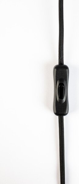 Бежова керамична настолна лампа със стъклен абажур (височина 53 cm) Dash – Zuiver