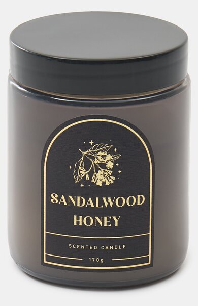 Sinsay - Ароматизирана свещ Sandalwood Honey - черeн