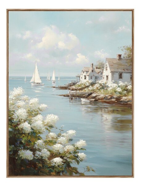 Печатна картина с включена рамка 60x80 cm Quiet Bay – Styler