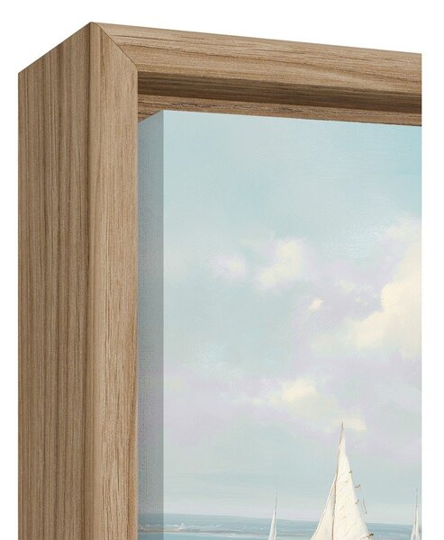 Печатна картина с включена рамка 60x80 cm Quiet Bay – Styler