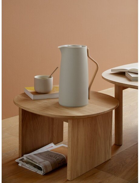 Бежова термо кана от неръждаема стомана 1,2 l Emma – Stelton