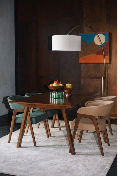 Трапезна маса с ясенов плот 95x180 cm Adamello – Dutchbone