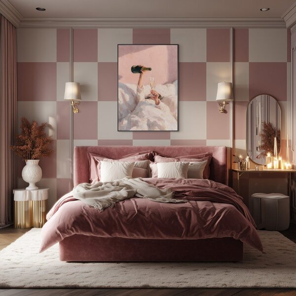 Печатна картина с включена рамка/върху платно 70x100 cm Lazy Sunday – Styler