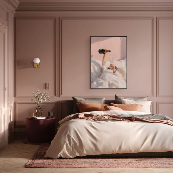 Печатна картина с включена рамка/върху платно 70x100 cm Lazy Sunday – Styler