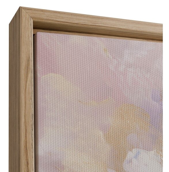 Печатна картина с включена рамка/върху платно 100x70 cm Floral Whispers – Styler