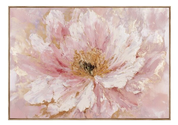 Печатна картина с включена рамка/върху платно 100x70 cm Floral Whispers – Styler