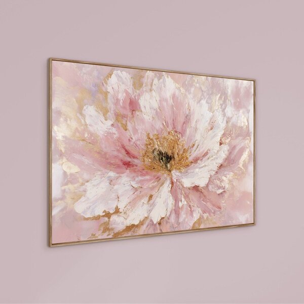 Печатна картина с включена рамка/върху платно 100x70 cm Floral Whispers – Styler