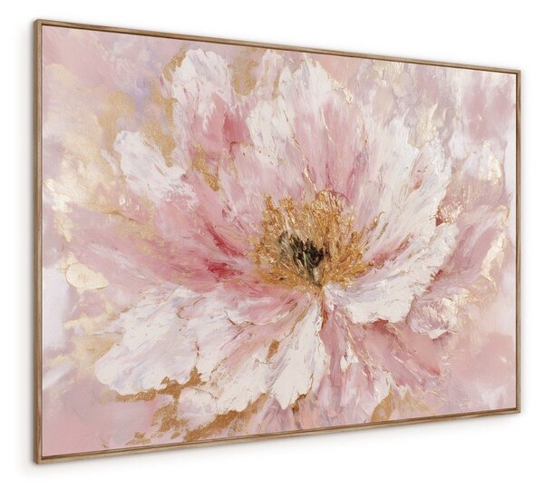 Печатна картина с включена рамка/върху платно 100x70 cm Floral Whispers – Styler