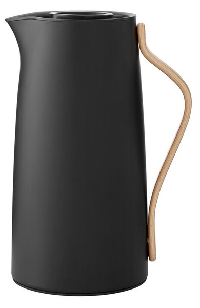 Черна термо кана от неръждаема стомана 1,2 l Emma – Stelton