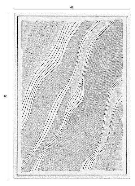 Картина с включена рамка 48x68 cm Move – Zuiver