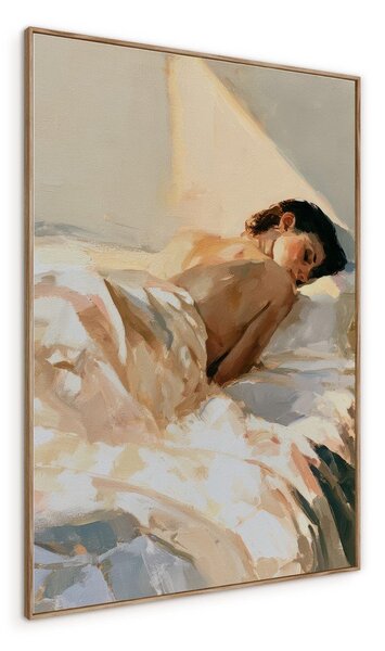 Печатна картина с включена рамка/върху платно 70x100 cm Dreamy Rays – Styler