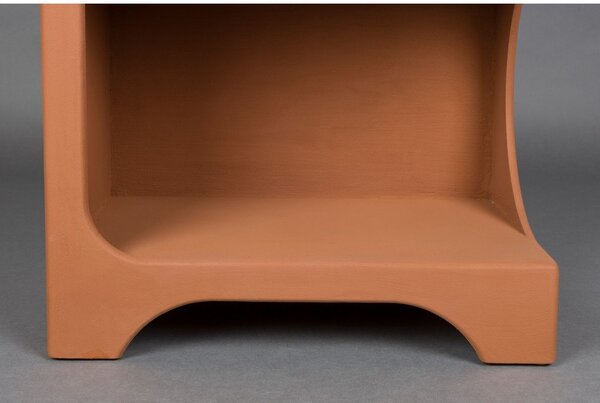 Теракотена библиотека 60x181x37 cm Dundee – Dutchbone