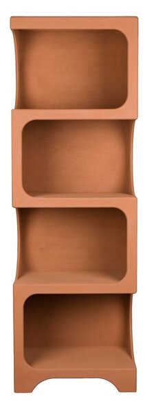 Теракотена библиотека 60x181x37 cm Dundee – Dutchbone