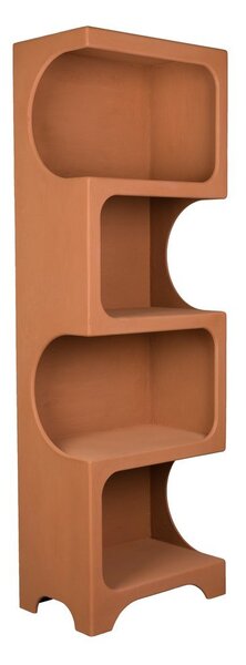 Теракотена библиотека 60x181x37 cm Dundee – Dutchbone