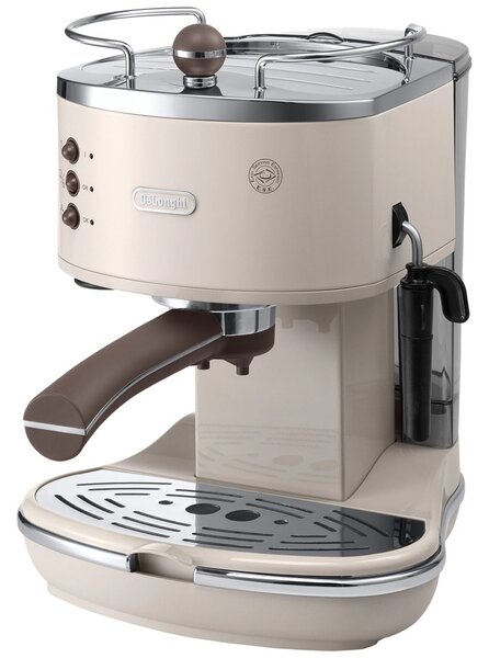 Кафемашина еспресо Delonghi ECOV 311.BG, 1100W, 15 bar, 1.4 л. обем на резервоара за вода, двойна система за филтриране, бежов