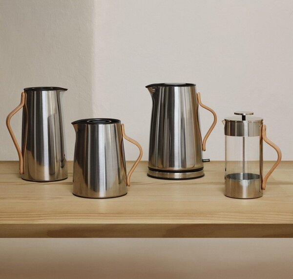 Термо кана от неръждаема стомана в сребрист цвят 1,2 l Emma – Stelton