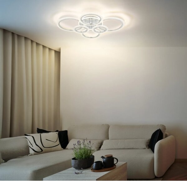 Globo 67366-48 - LED таванно осветително тяло SALINAS 48W/230V 60,5x78 см