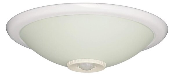 Fulgur s-22941 - Плафон с вграден сензор DARINA 2xE27/40W/230V Ø 30 см бял