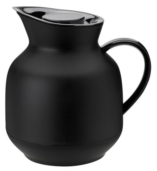 Черна пластмасова термо кана 1 l Amphora – Stelton