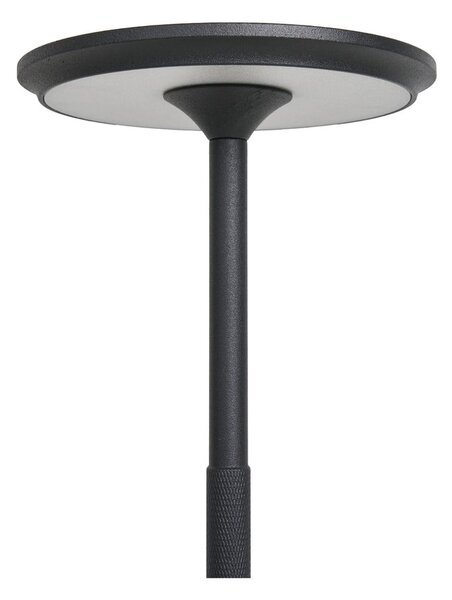 Черна LED настолна лампа (височина 28,5 cm) Lyneham – House Nordic